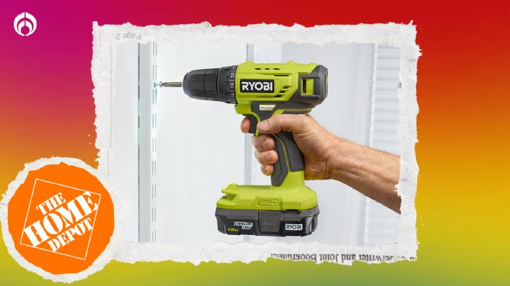 Home Depot tiene el taladro Ryobi del que todos hablan en menos de 2 mil pesos