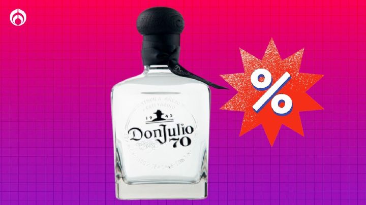 Tequila Don Julio 70: en remate por la Venta Nocturna de Liverpool; más barato que en otros lados