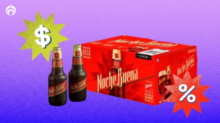 Sam's Club remata a mitad de precio el cartón con 24 botellas de la cerveza premium Noche Buena