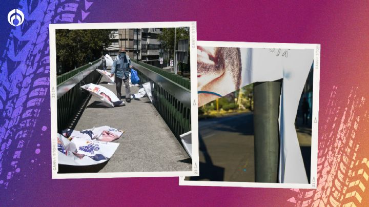 La capital de la propaganda: En CDMX se han generado 25 mil toneladas de basura electoral, según ONG