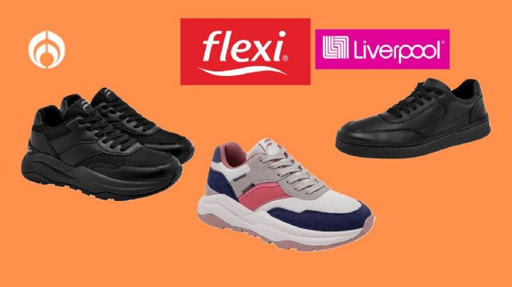 Los tenis casuales de Flexi que Liverpool tiene con descuento (para hombre y mujer)