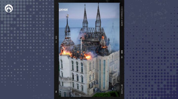 Ataque con misiles de Rusia en Odesa deja 5 muertos y alcanza al  ‘castillo de Harry Potter’ (VIDEO)