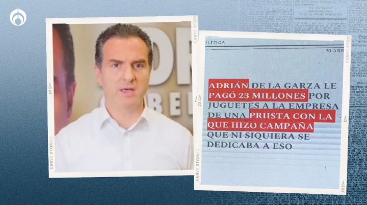 MC 'saca trapitos' a Adrián de la Garza: acusa desvío de 23 mdp con compra de 'juguetes'