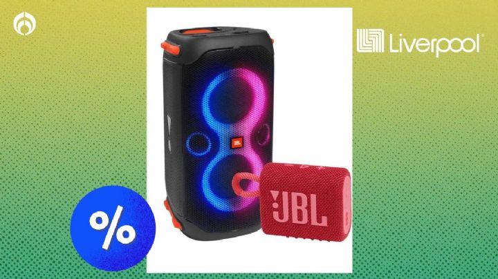 Liverpool: ¿Cuánto cuesta el combo de bocinas JBL en remate súper potentes y 12 horas de batería?