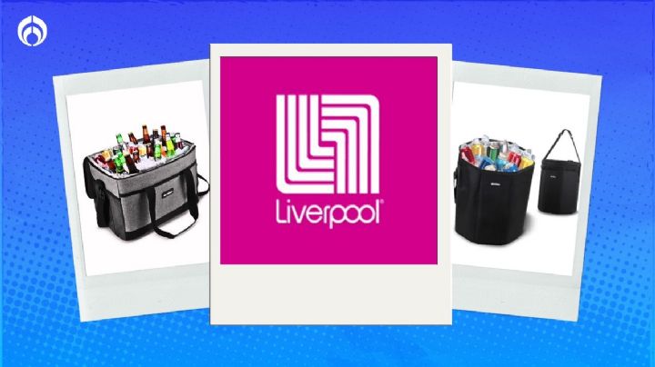 Liverpool aplica descuentote a hieleras portátiles para llevar de viaje y guardar tus 'cheves'