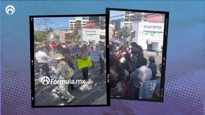 Agua con olor a gasolina: vecinos de la Benito Juárez bloquean Insurgentes (VIDEO)