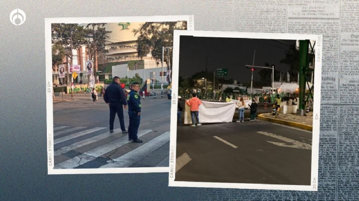 Bloqueo en Insurgentes Sur: protestan por desaparición de miembro de la Guardia Nacional