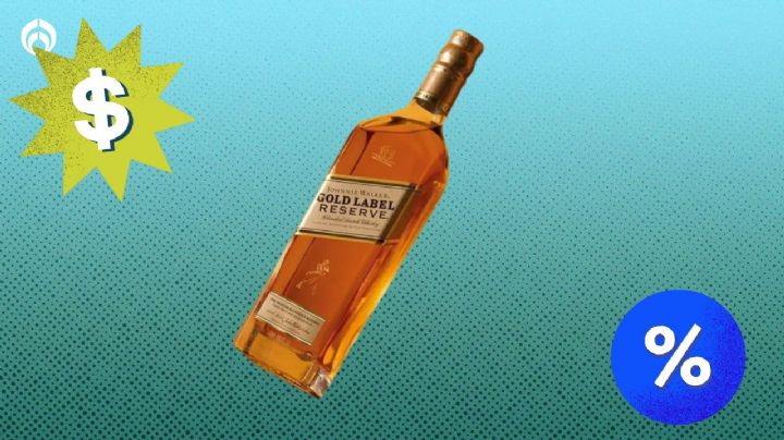 Bodega Aurrera remata el whisky de lujo Johnnie Walker Gold Label Reserve de notas dulces y melosas