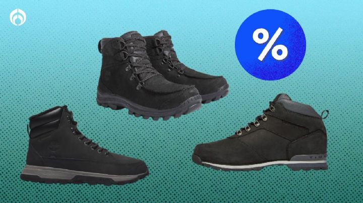 Ofertas Timberland: 3 botas negras elegantes, cómodas, a prueba de agua y casi a mitad de precio