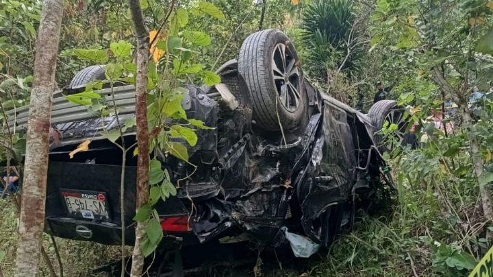 Hermanos se accidentan y mueren en 'La garganta del diablo'; acudían al velorio de su padre