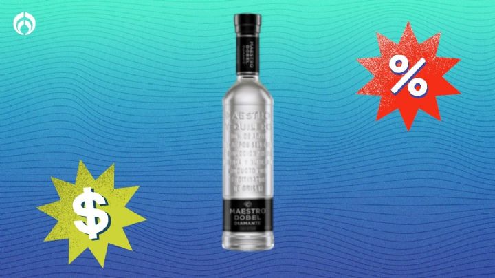 Sam's Club tiene 'regalada' la botella de tequila Maestro Dobel Diamante con 35% de alcohol