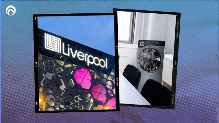 Liverpool le rebaja mil pesos a este potente ventilador con humidificador para enfriar el aire