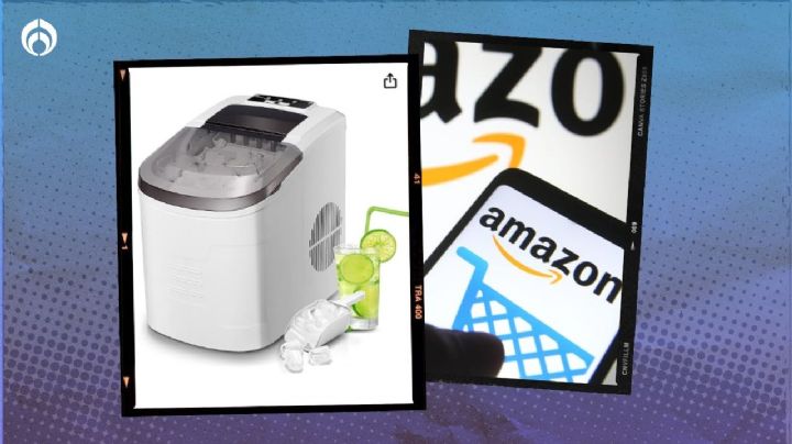 Amazon vende barata máquina que da hielo en sólo 6 minutos y en diferentes tamaños de cubitos