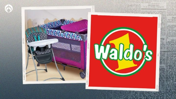 Waldo's tiene descuentazo en paquete de silla y cuna para bebé (por menos de 2,000)