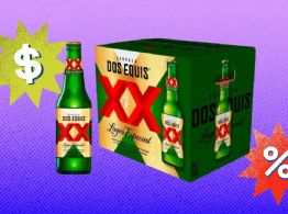 Sam's Club tiene 'regalado' el cartón de cerveza Dos Equis Lager con 24 botellas, para refrescarte
