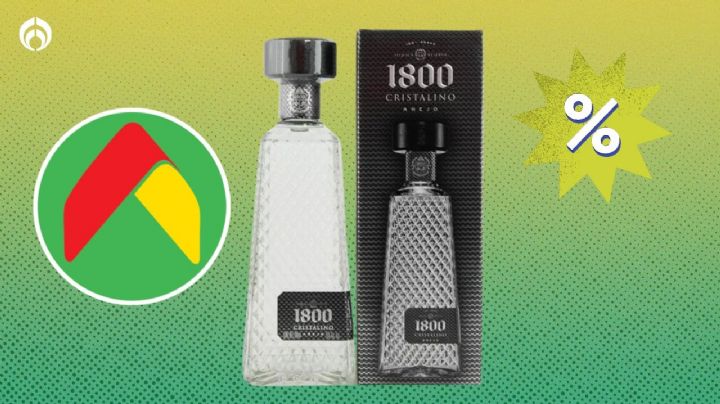 Bodega Aurrera: ¿Cuánto cuesta el tequila 1800 Cristalino de 1.75 litros que está en oferta?