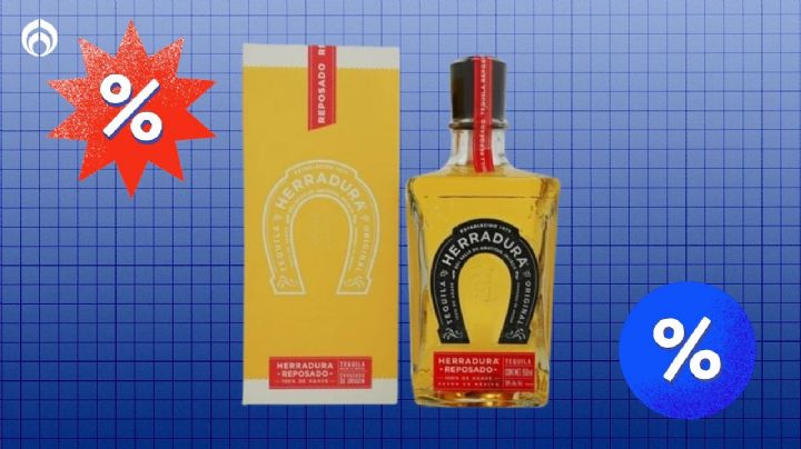 Walmart remata el tequila Herradura Reposado de casi 1 l, para la fiesta del fin de semana