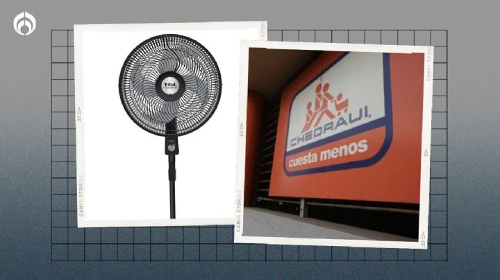 Chedraui: el ventilador T-Fal de 3 velocidades más barato que puedes comprar