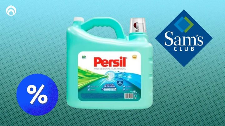 Sam’s Club remata la botella de 9L del detergente líquido Persil que elimina ácaros