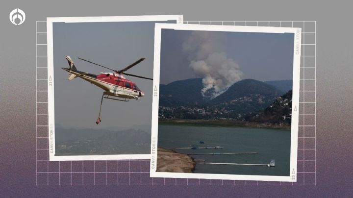 Edomex logra controlar 3 incendios en Valle de Bravo con ayuda de más de 200 brigadistas