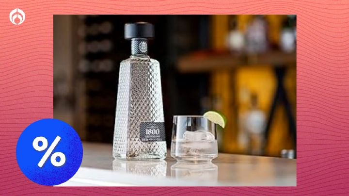 Esta es la tienda donde encuentras barata la caja con 6 botellas de Tequila 1800 Añejo Cristalino