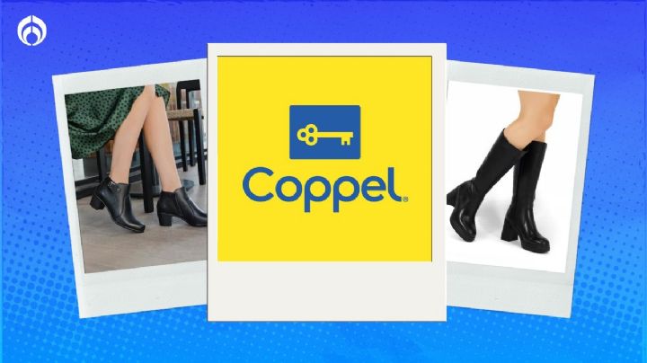 Coppel tiene en remate estas botas negras Flexi de piel super cómodas que combinan con todo