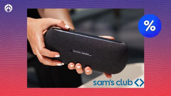 Sam's Club desploma el precio de la bocina Harman Kardon de alta gama con batería que dura 12 horas