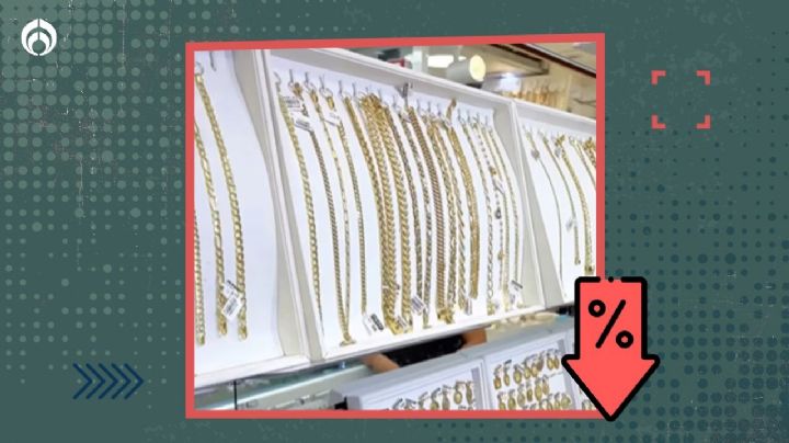 La tienda en la CDMX para comprar 'regaladas' pulseras, dijes y collares de oro de 14 y 15 quilates