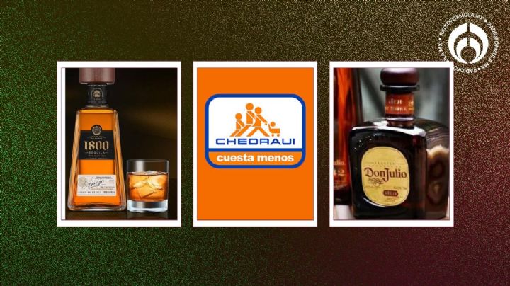 Chedraui: Don Julio, 1800 y otros tequilas de lujo que están en remate