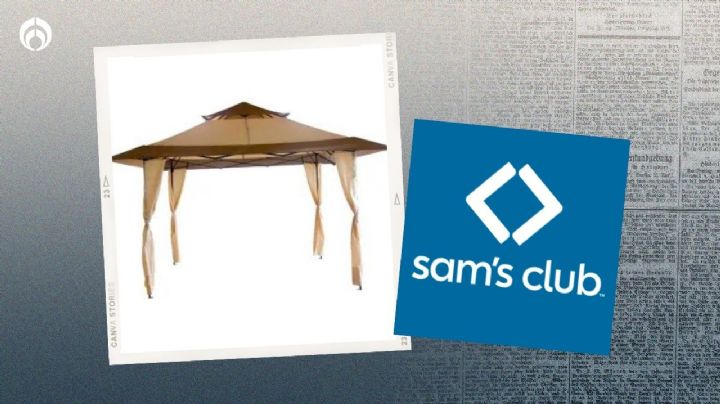 Sam's Club remata toldo plegable estilo paraguas fácil de instalar en 3 pasos