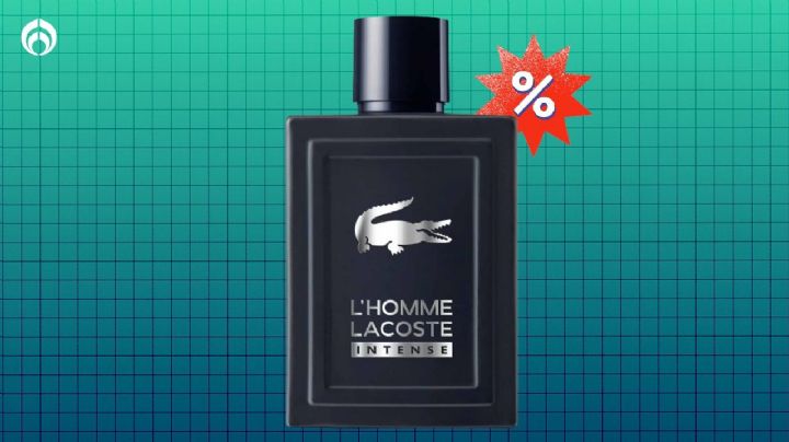 Liverpool remata el mejor perfume Lacoste con notas cítricas; ideal para hombres elegantes