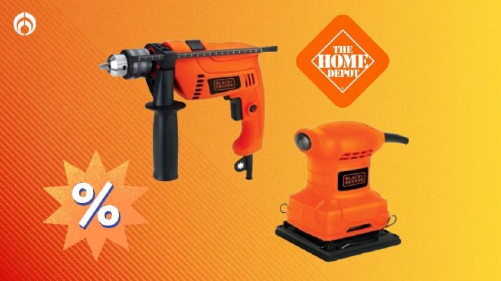 Home Depot aplica descuentazo al combo de rotomartillo más lijadora; perfecto para las obras