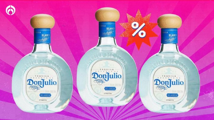 Walmart desploma el precio del paquete de 3 tequilas Don Julio Blanco con la selección más fina