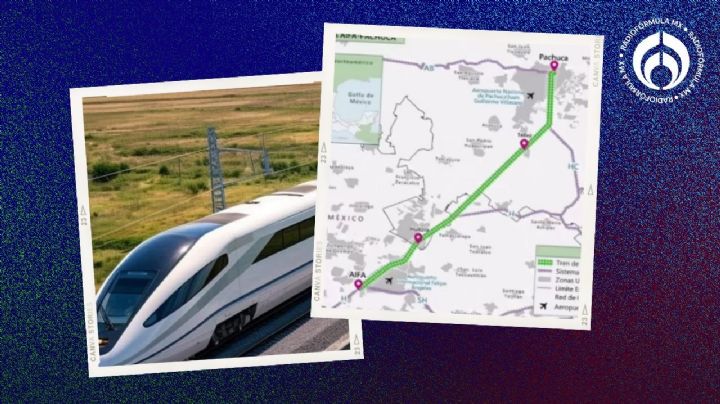 Tren del AIFA a Pachuca: estos son todos los lugares por donde pasará (MAPA)