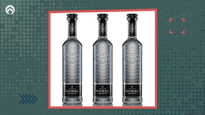 Aurrera pone a precio casi regalado pack de tres botellas de tequila Maestro Dobel Diamante