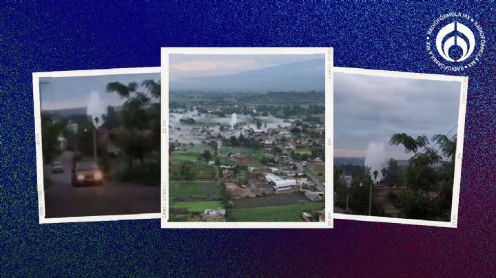 Megafuga en Jalisco: combustible brota a 'chorros' en ducto de Pemex (VIDEOS)
