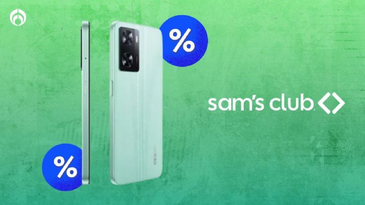 Sam's Club rebaja Oppo A57 gama media de 64GB, con muy buena cámara y carga rápida