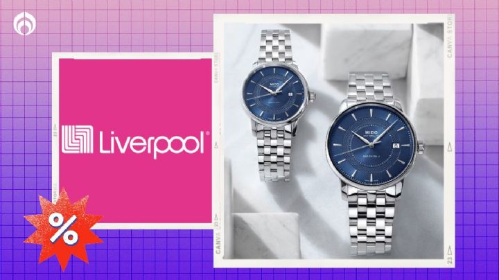 Liverpool: el único reloj MIDO a precio de regalo con cristal de zafiro muy resistente