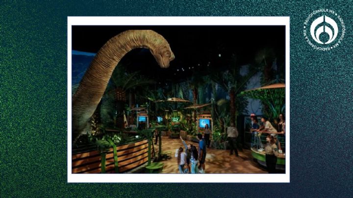 Se roban ¡un dinosaurio! de 2 mdp en exposición de Jurassic World en Perisur