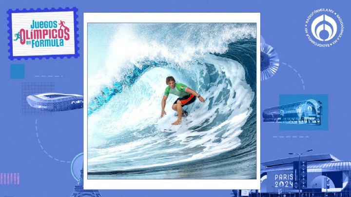 París 2024: ¡Olas tricolores! Alan Cleland avanza a octavos en el surf Olímpico con el puntaje más alto