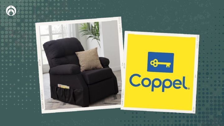 Coppel remata sillón reposet acojinado y muy cómodo