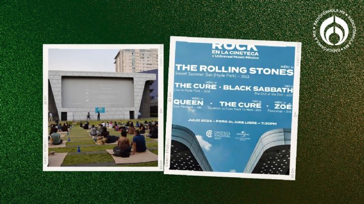 La Cineteca celebra el 'mes del rock' con conciertos GRATIS de los Rolling Stones, The Cure y Queen