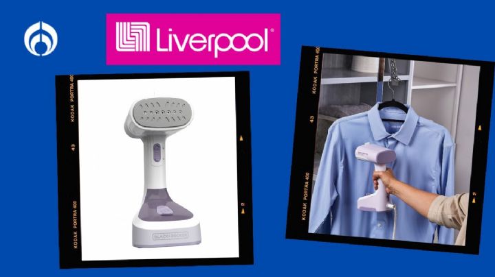 Gran Barata Liverpool: La plancha de vapor que elimina hasta la arruga más difícil de tu ropa y está en menos de mil pesos