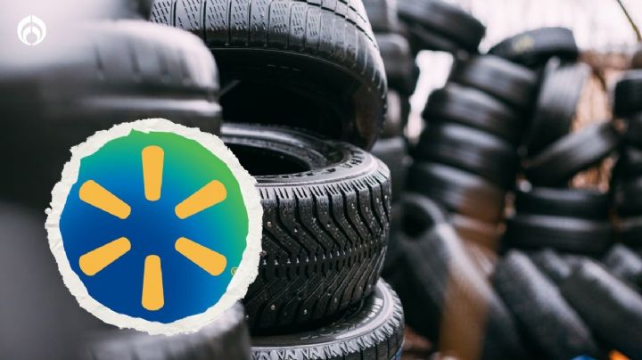 Walmart pone a mitad de precio este paquete de 4 llantas con 5 años de garantía