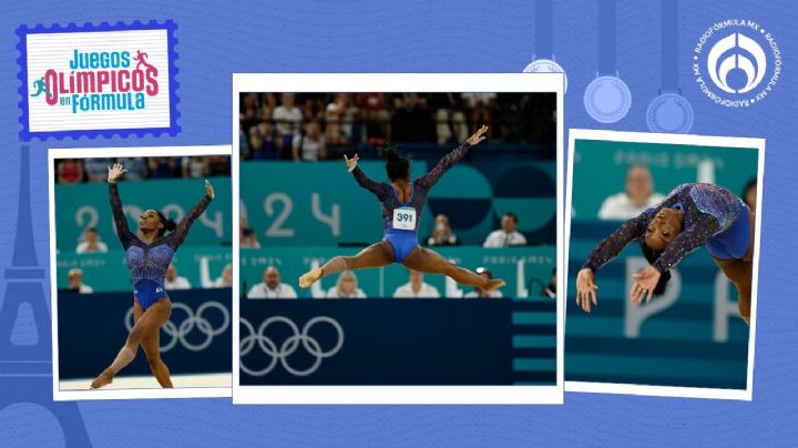 Simone Biles se 'corona' como la reina de la gimnasia artística en París 2024