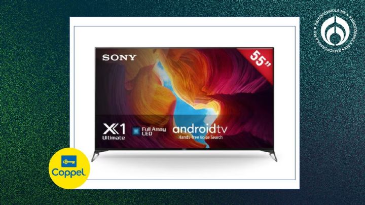 Coppel liquida esta pantalla Sony Ultra HD 4K de 55 pulgadas… y vale 13 mil pesos menos