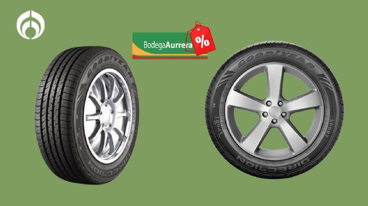 Cambia tus llantas viejas por estas Goodyear que Bodega Aurrera puso con descuento