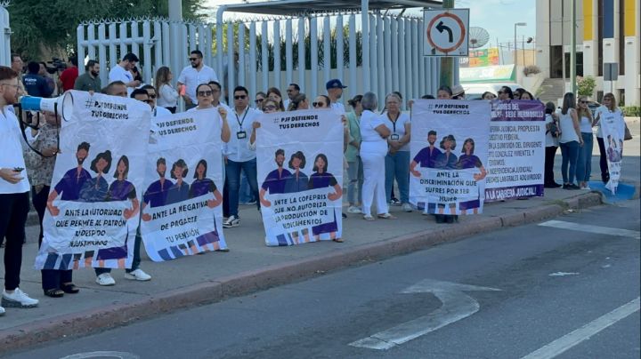 Empleados del PJF en Hermosillo protestan contra Reforma Judicial