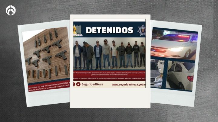 Cae banda criminal en Neza... ¡con policías activos de Fiscalía y CDMX!