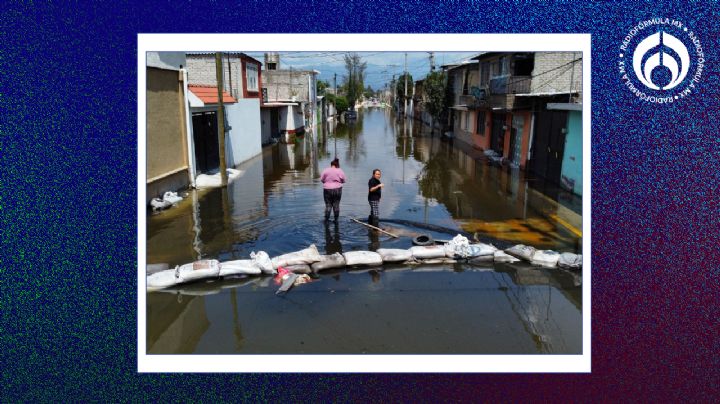 Chalco bajo aguas negras: Alcalde achaca inundaciones a infraestructura y pide declaratoria de emergencia